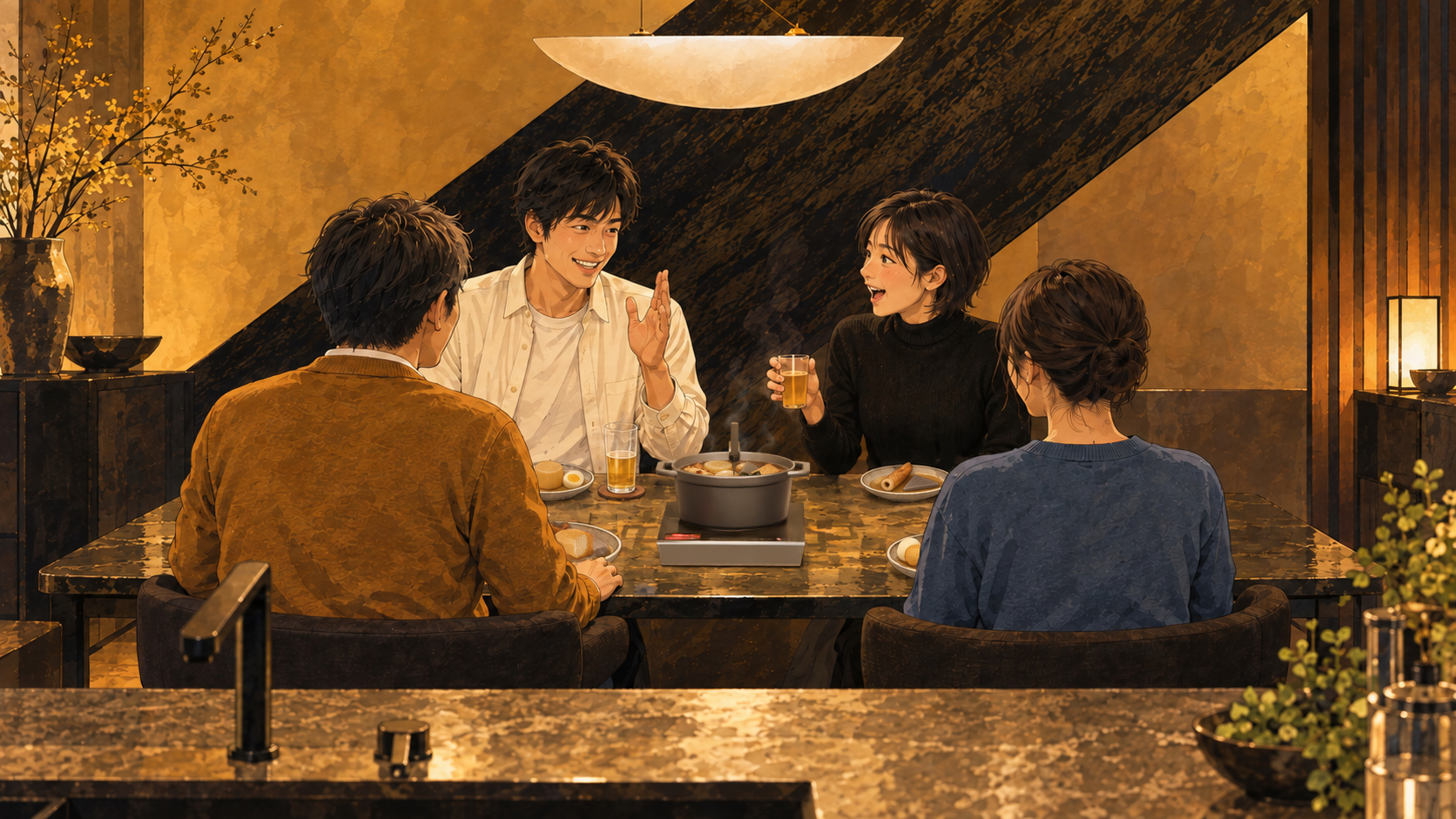 食卓でReproを楽しむ
